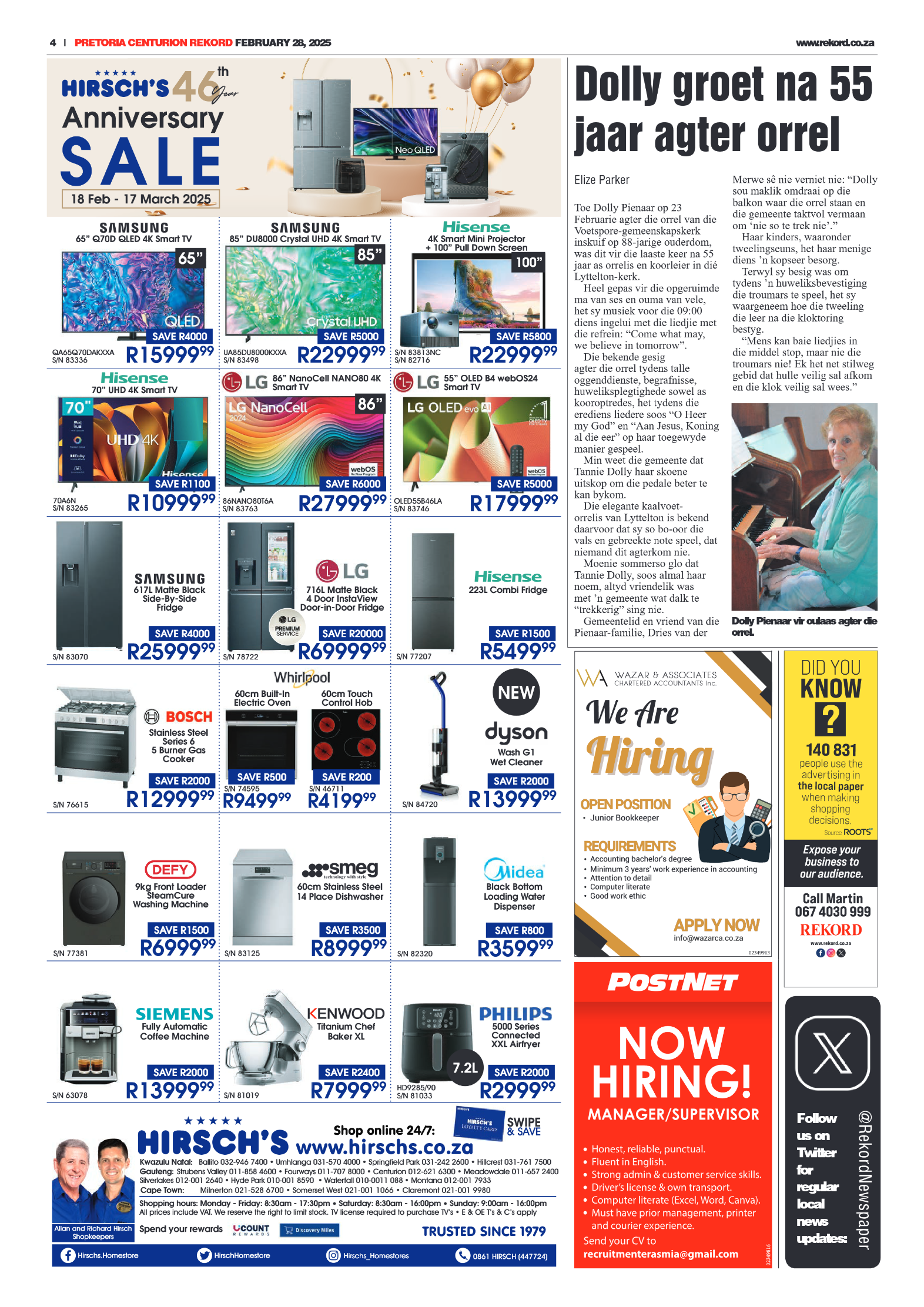 Rekord Centurion 28 February 2025 page 4