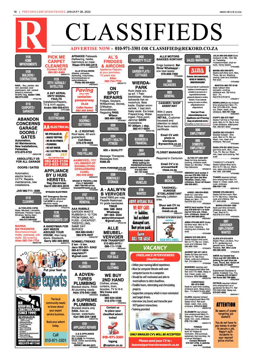 Rekord Centurion 28 January 2022 page 18
