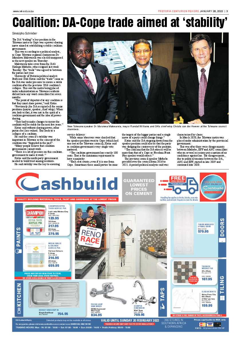 Rekord Centurion 28 January 2022 page 3