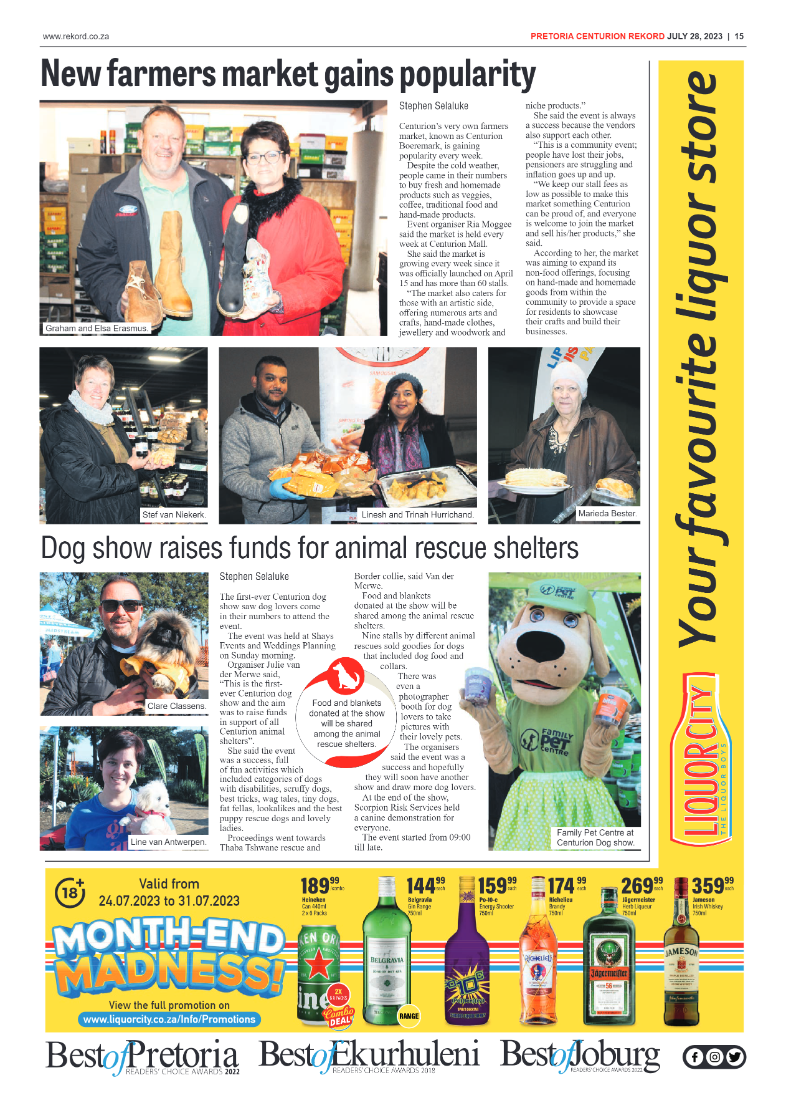 Rekord Centurion 28 July 2023 page 15