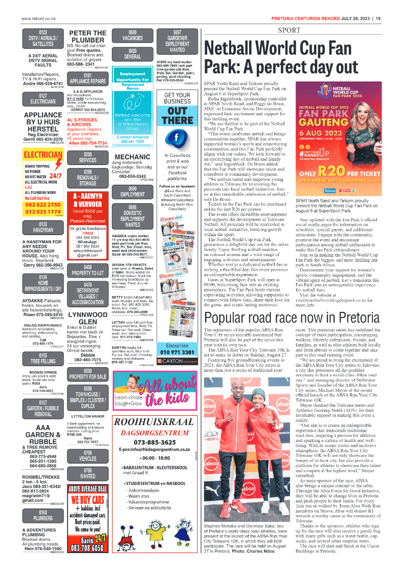 Rekord Centurion 28 July 2023 page 19