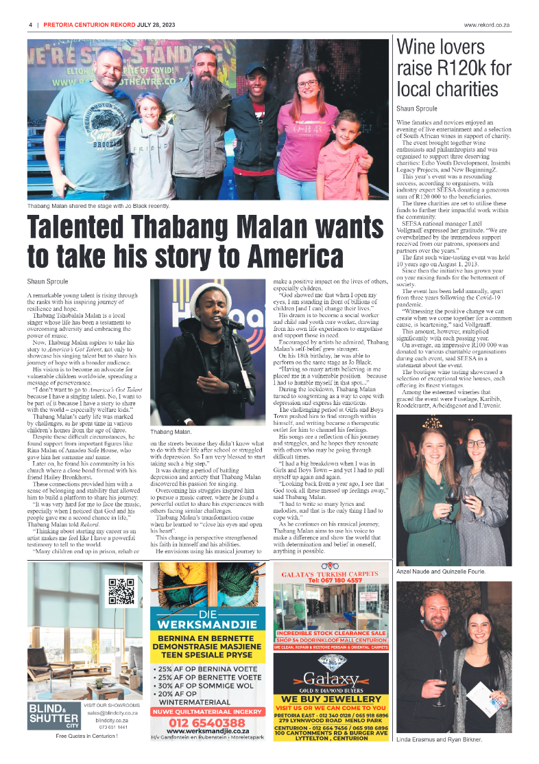 Rekord Centurion 28 July 2023 page 4