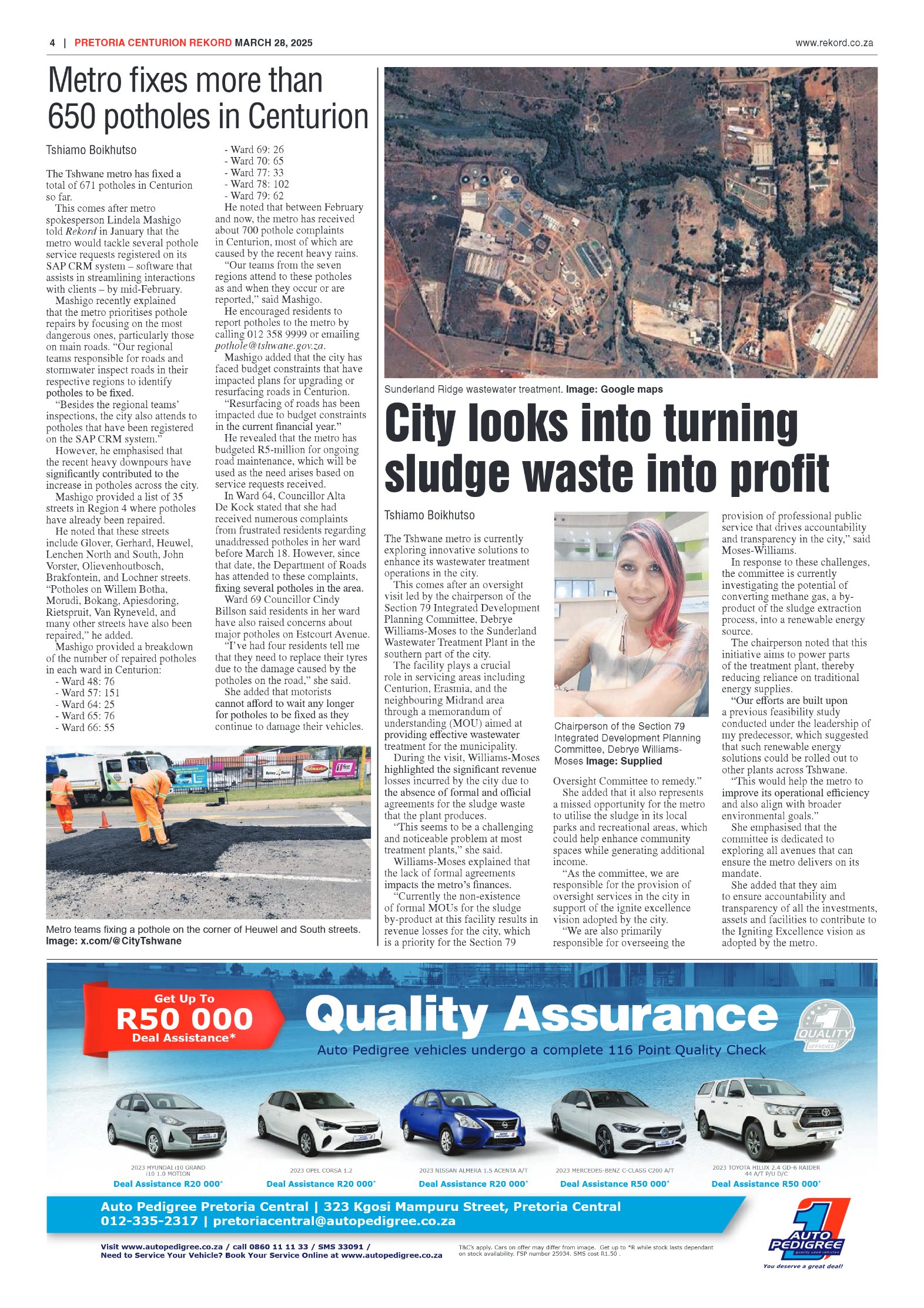 Rekord Centurion 28 March 2025 page 4