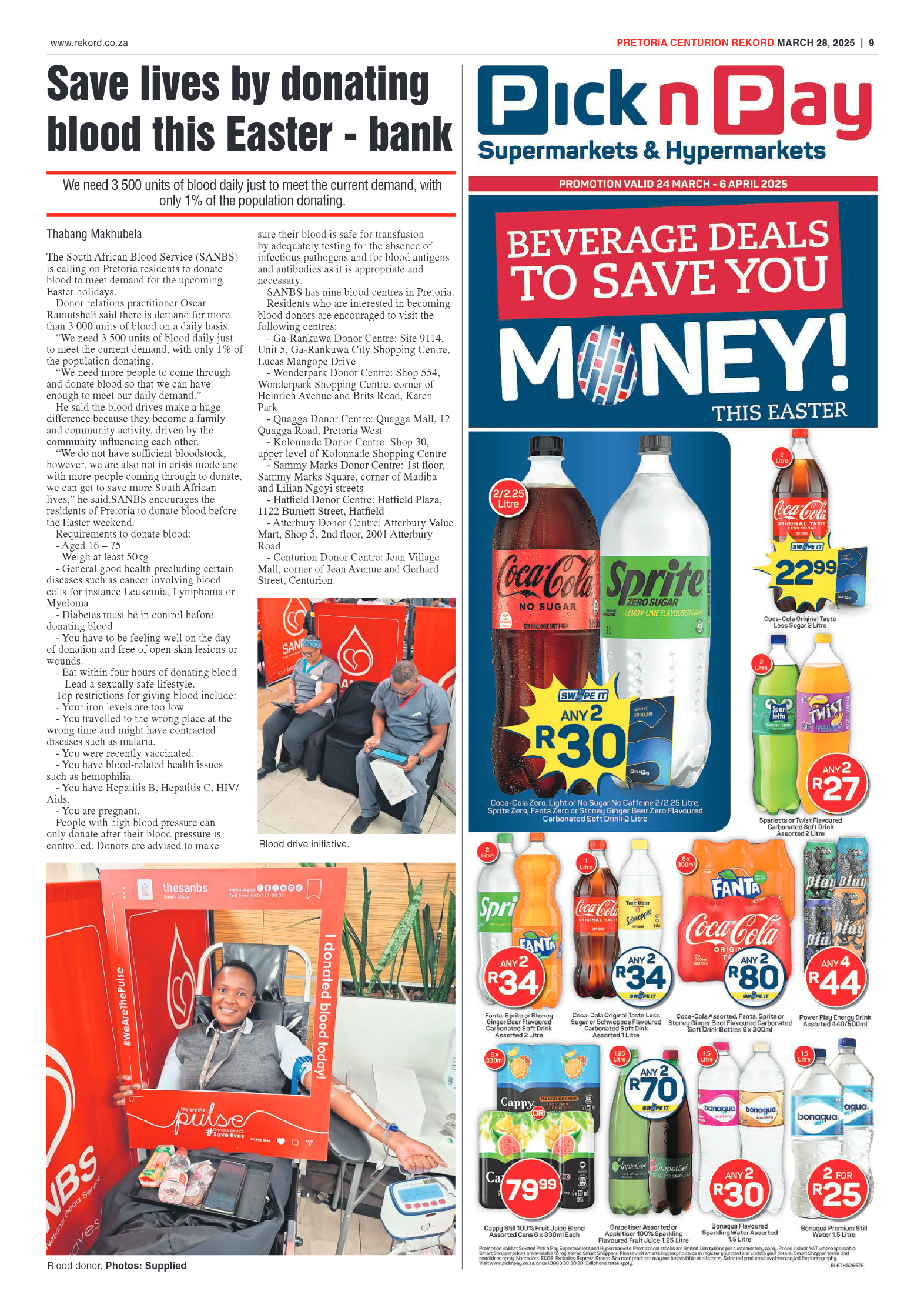 Rekord Centurion 28 March 2025 page 9