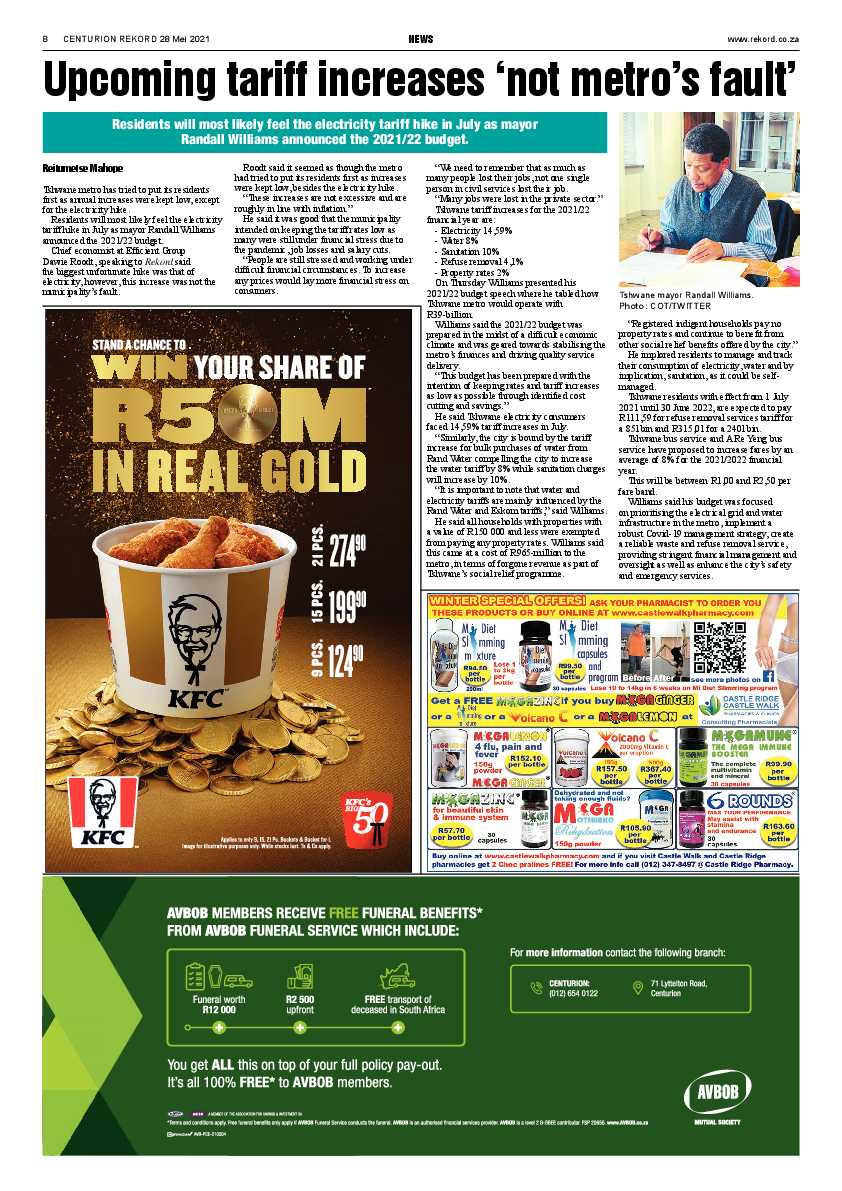 Rekord Centurion 28 May 2021 page 8