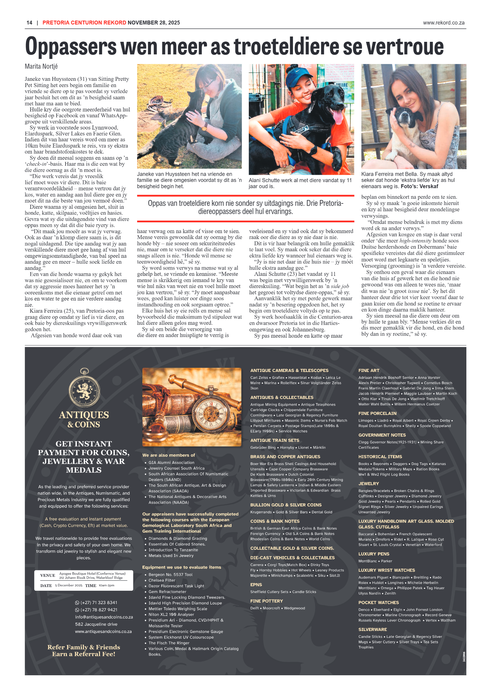Rekord Centurion 28 November 2025 page 16