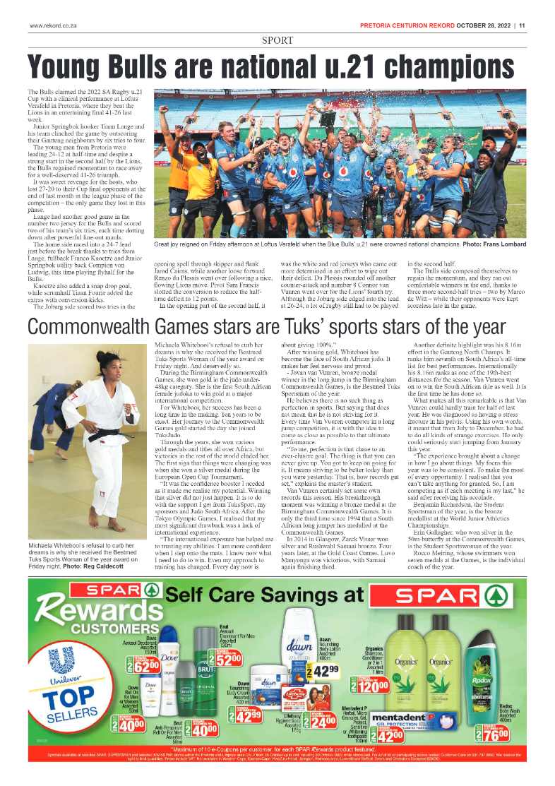Rekord Centurion 28 October 2022 page 11
