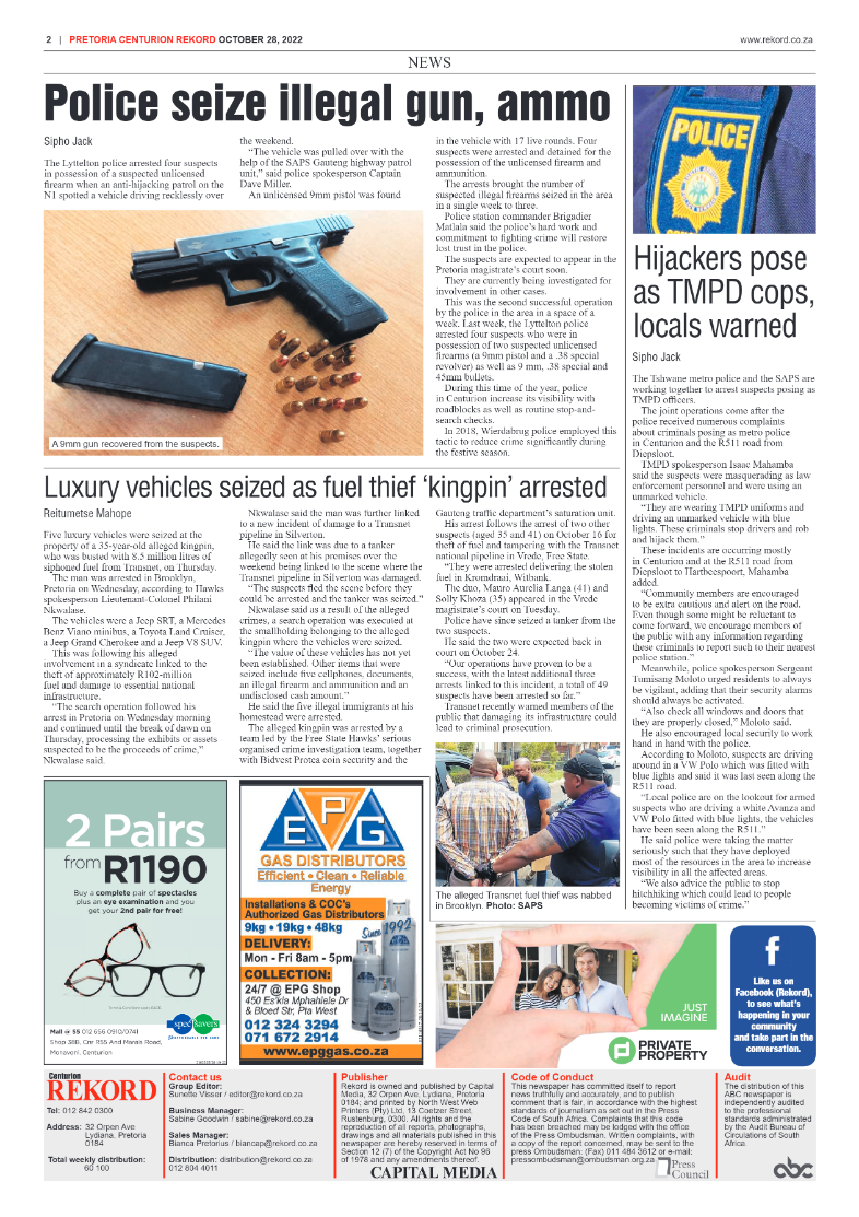 Rekord Centurion 28 October 2022 page 2