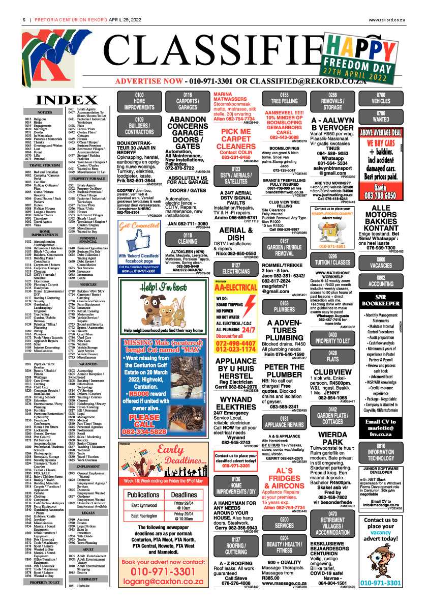 Rekord Centurion 29 April 2022 page 6