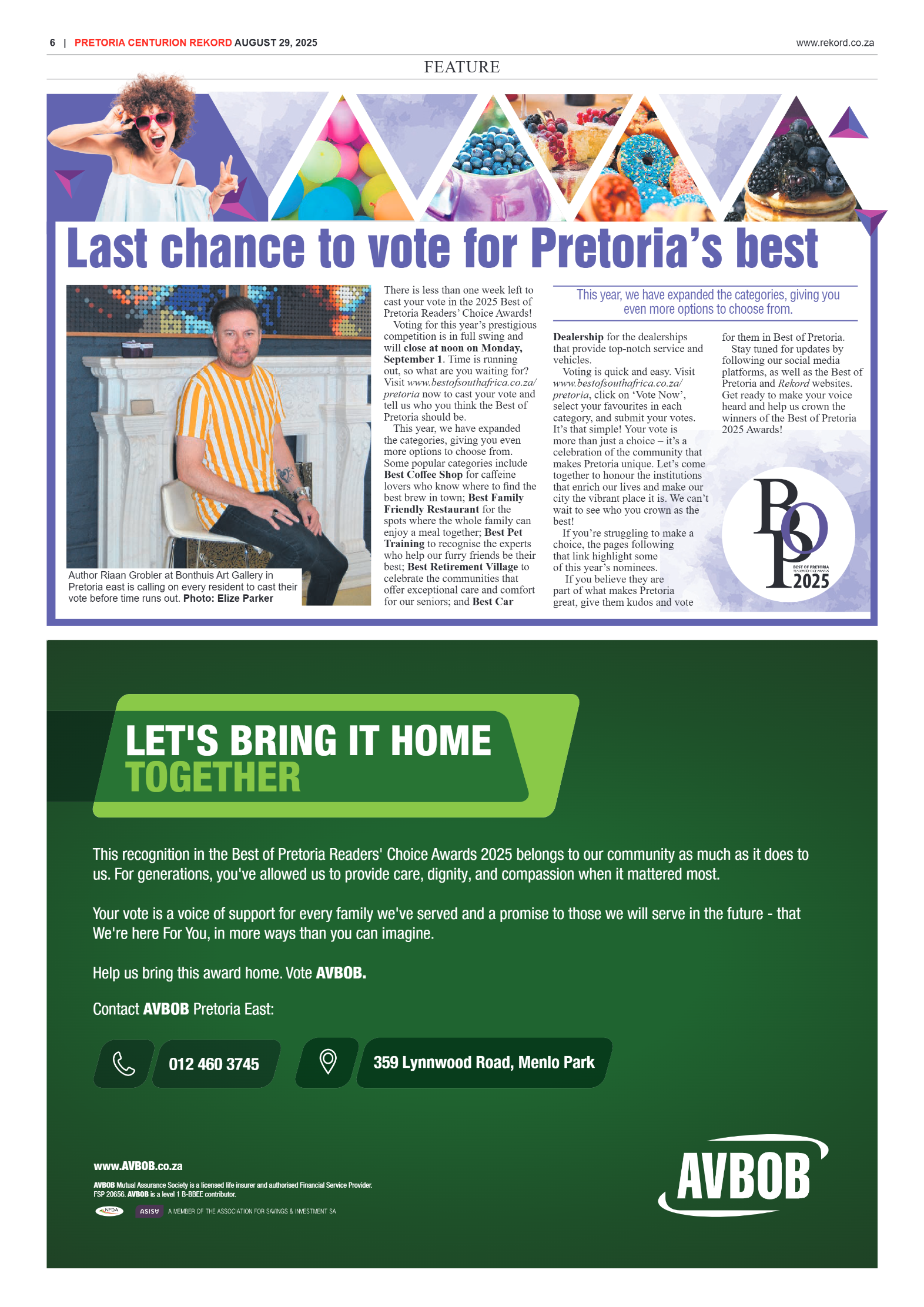 Rekord Centurion 29 August 2025 page 6