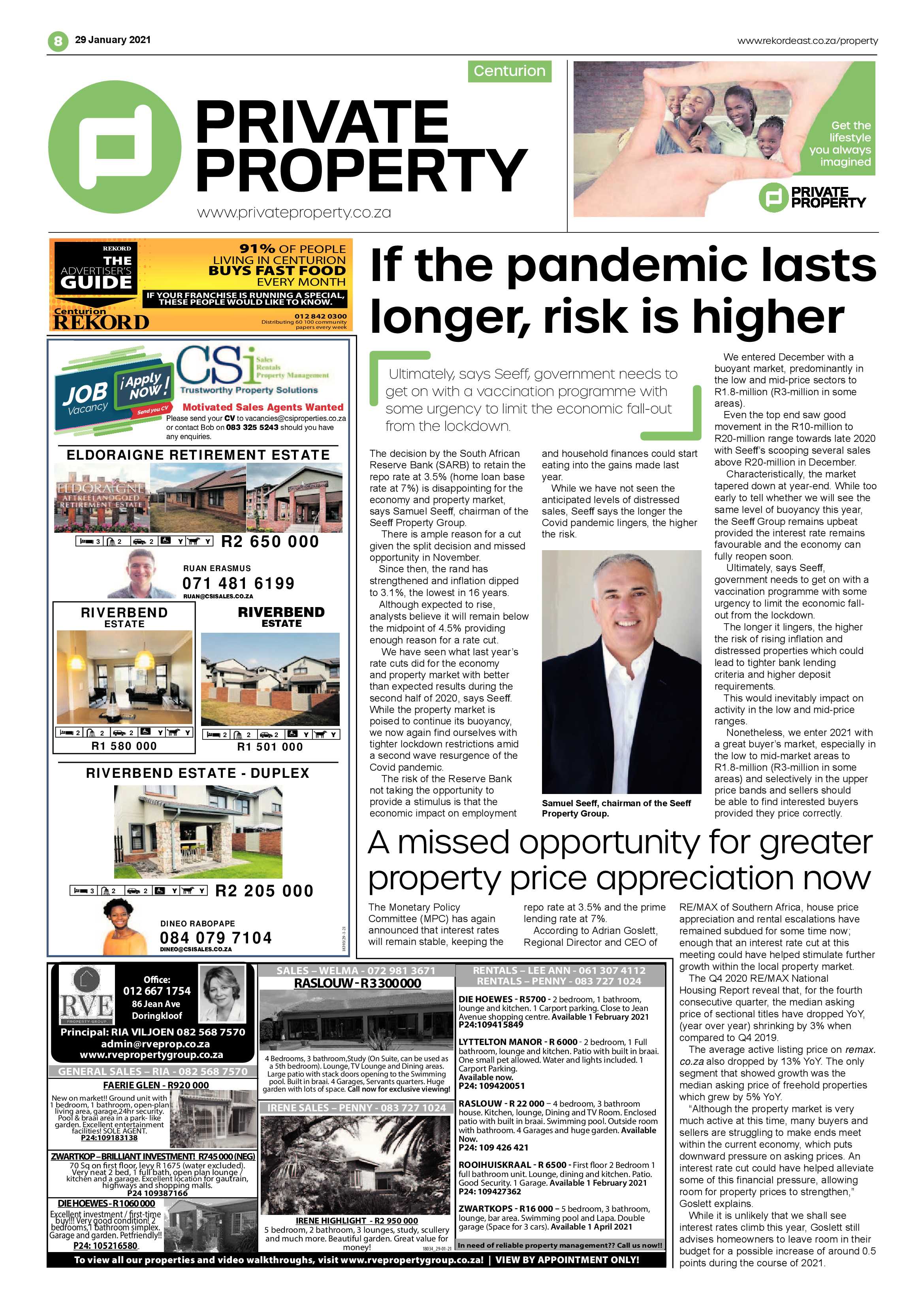 Rekord Centurion 29 January 2021 page 8