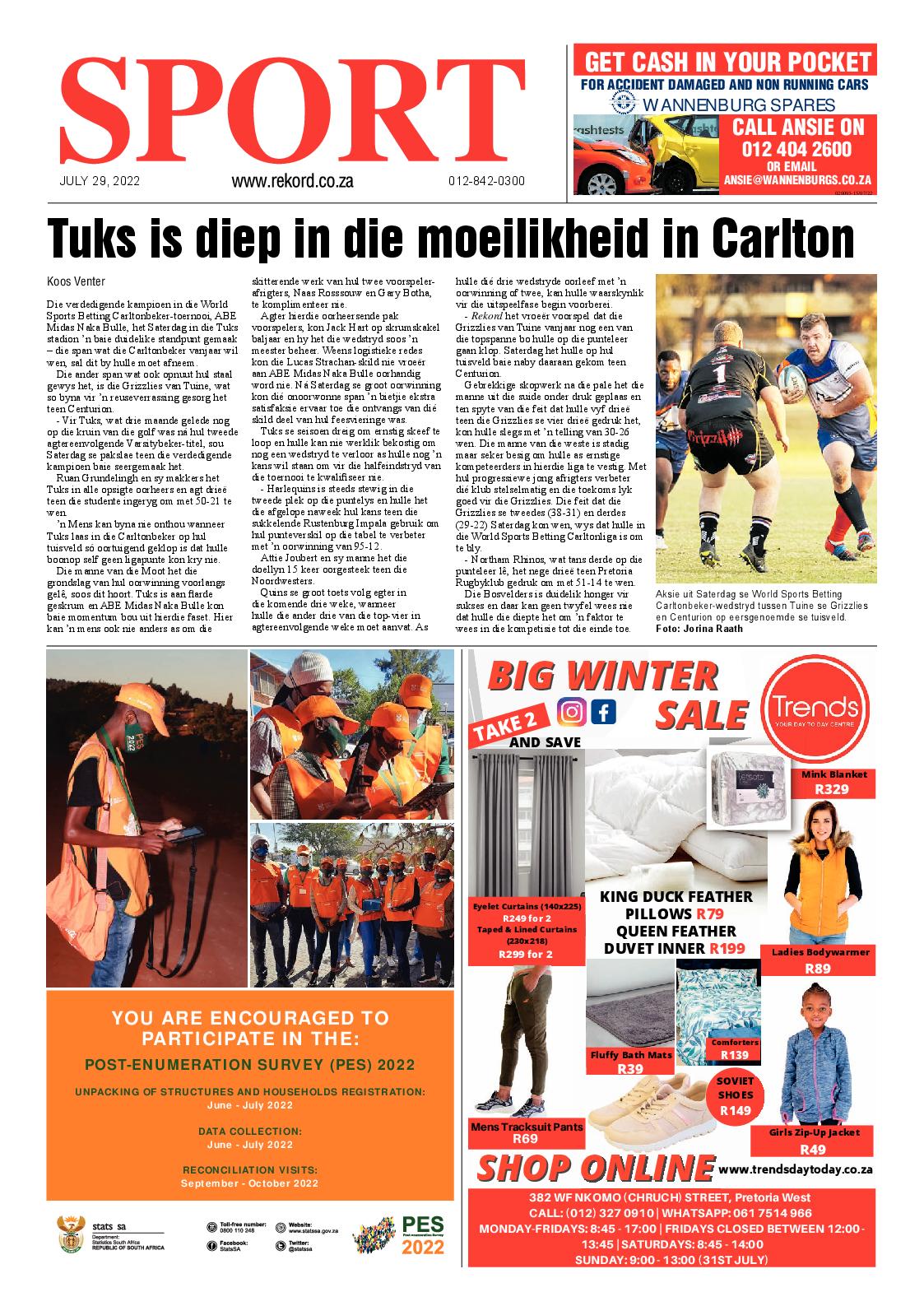 Rekord Centurion 29 July 2022 page 12