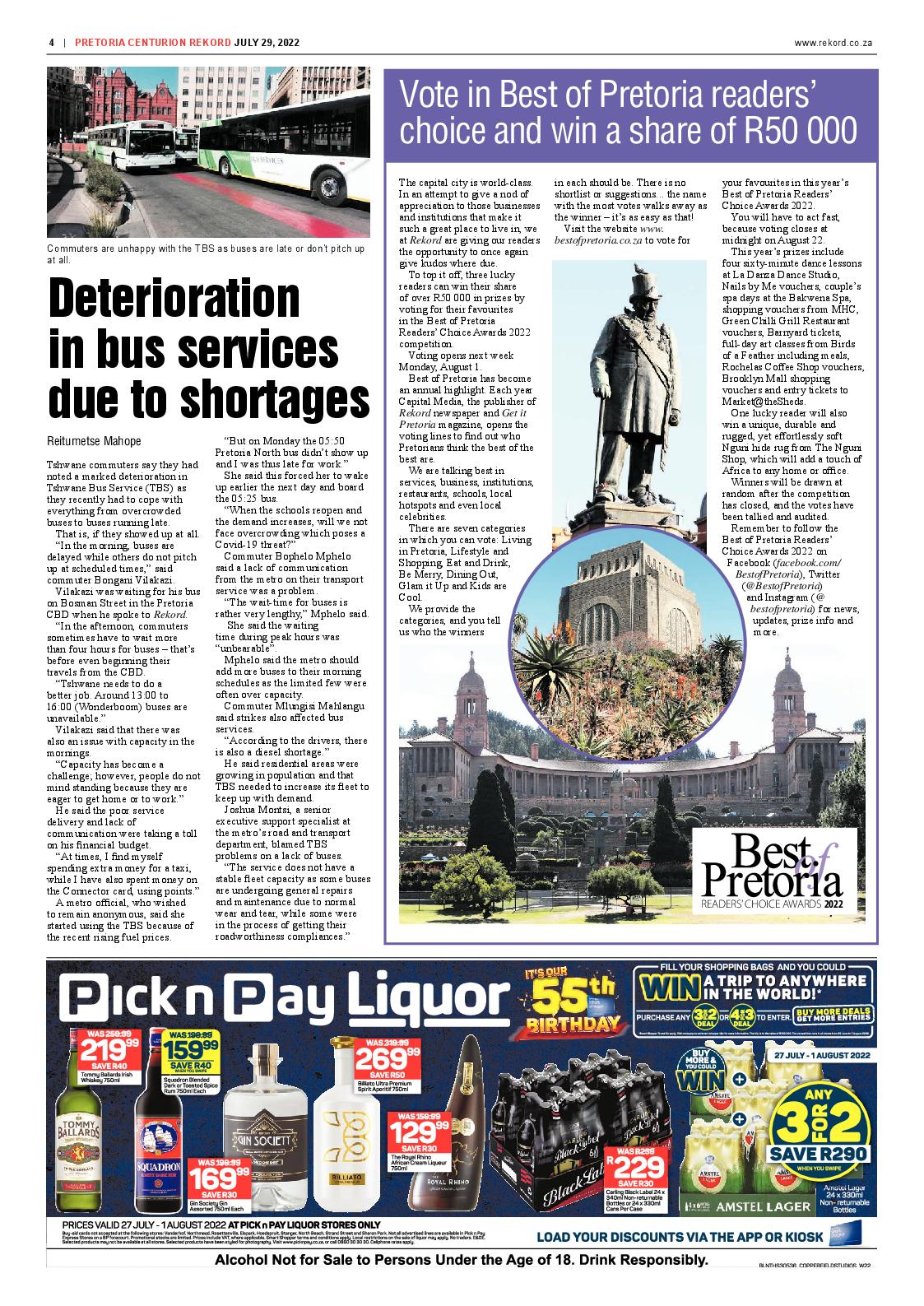 Rekord Centurion 29 July 2022 page 4