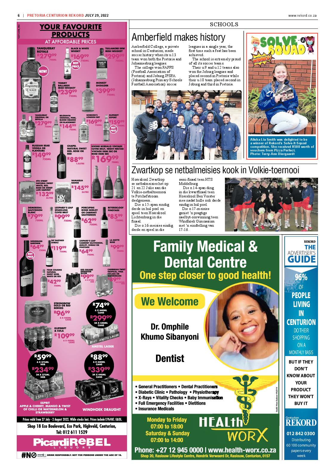 Rekord Centurion 29 July 2022 page 6