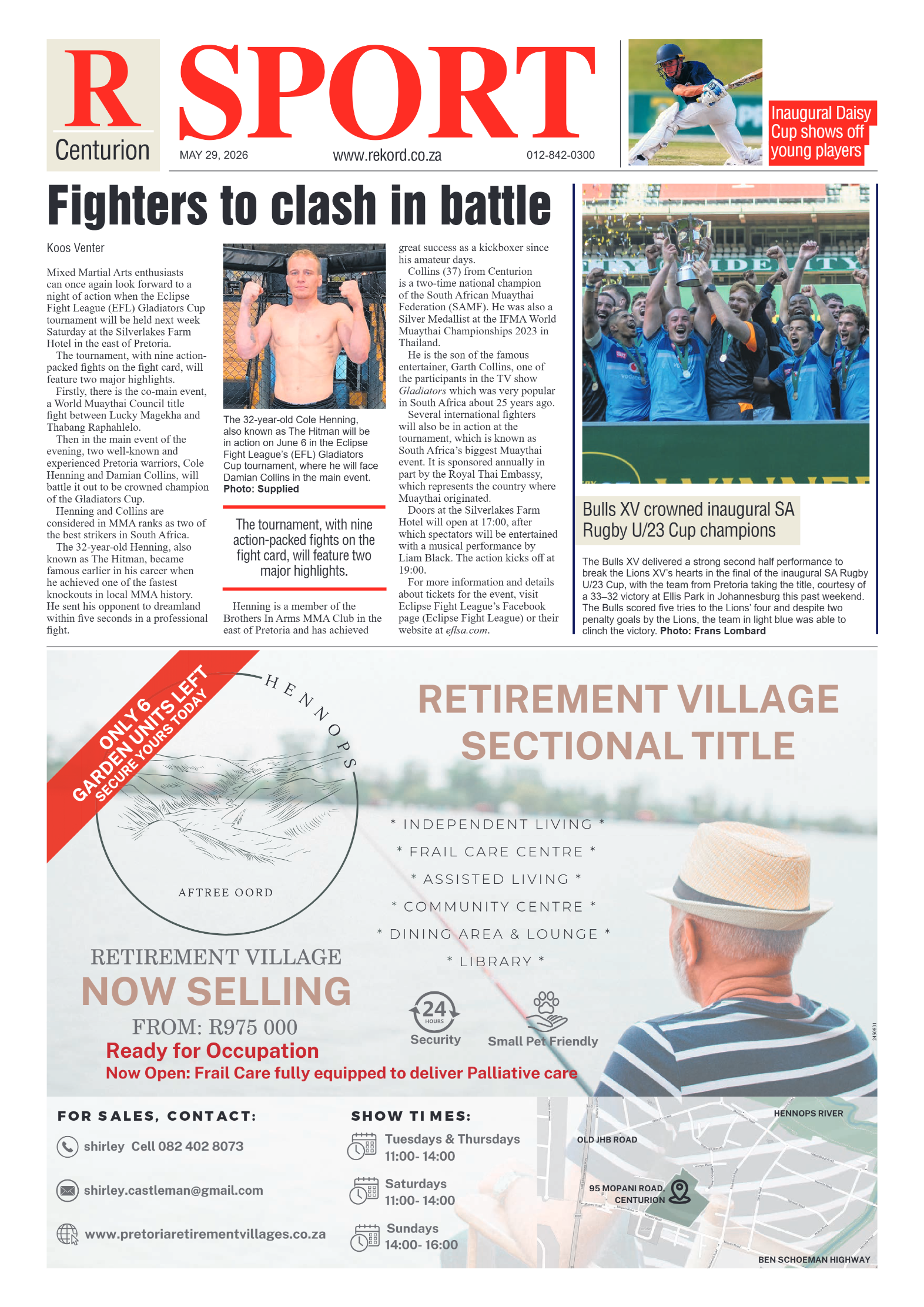 Rekord Centurion 29 May 2026 page 10