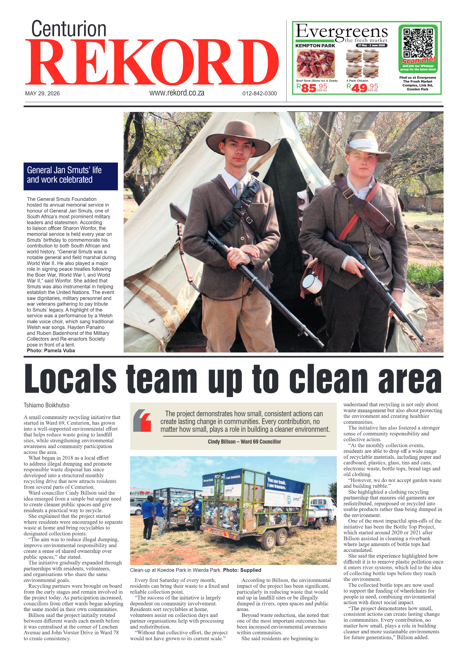 Rekord Centurion 29 May 2026 page 3