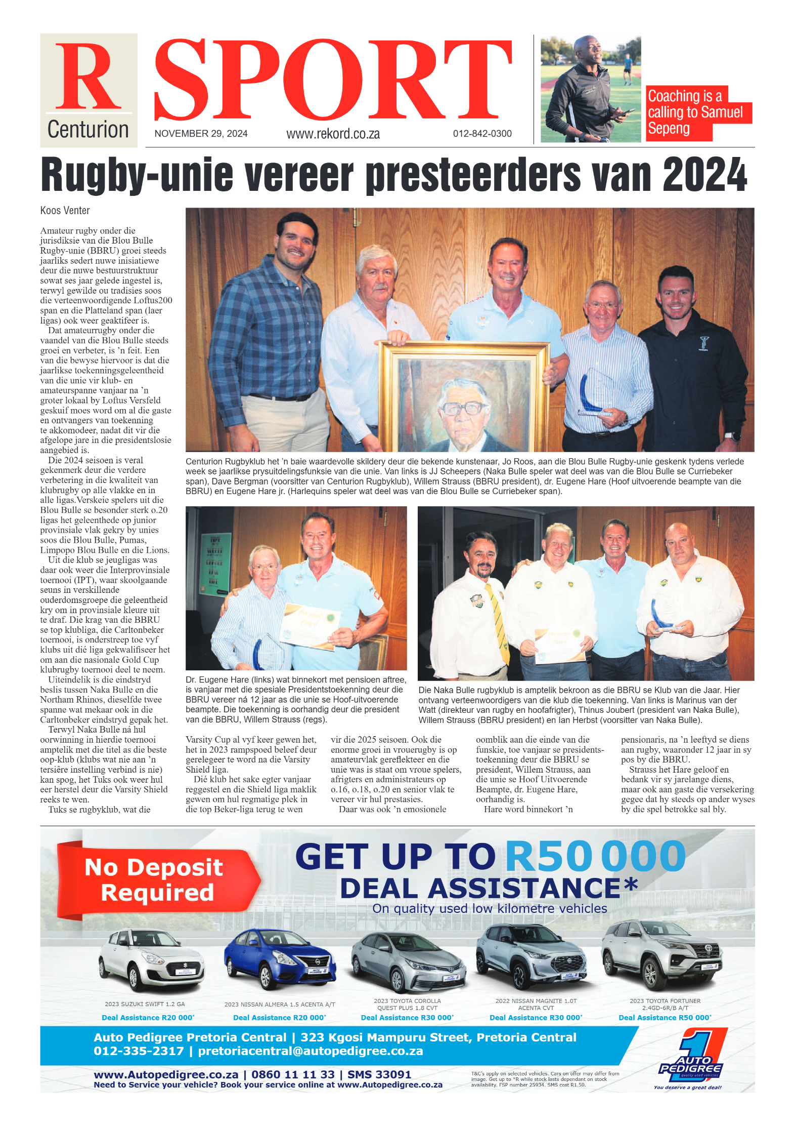 Rekord Centurion 29 November 2024 page 12