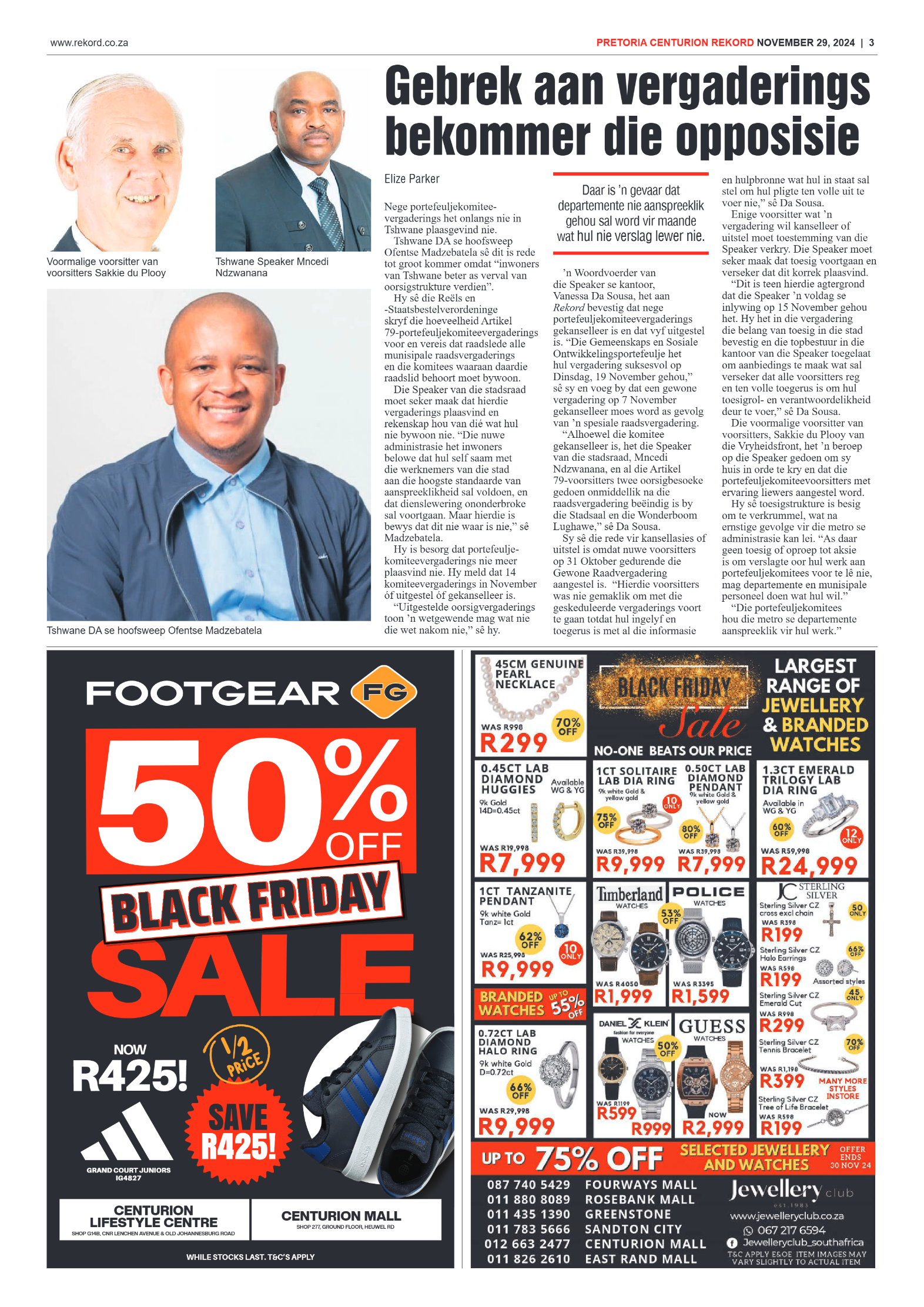 Rekord Centurion 29 November 2024 page 3