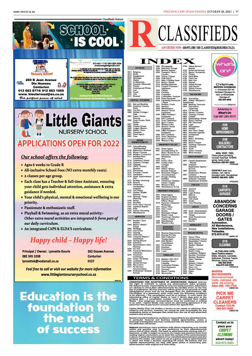 Rekord Centurion 29 October 2021 page 19