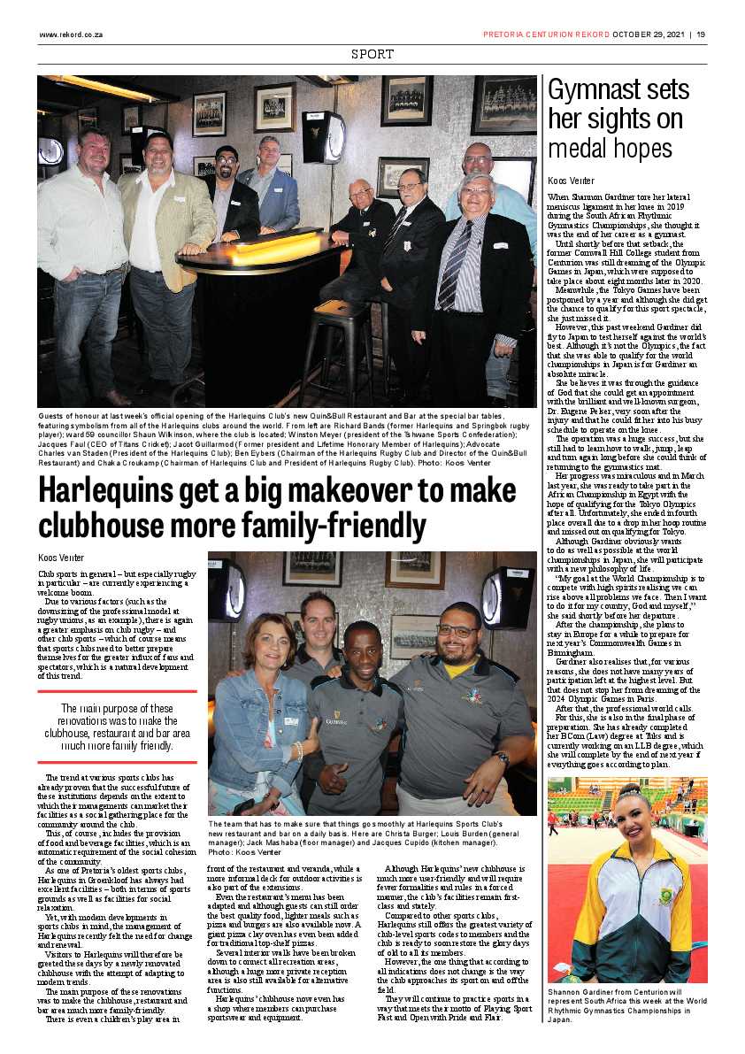 Rekord Centurion 29 October 2021 page 21