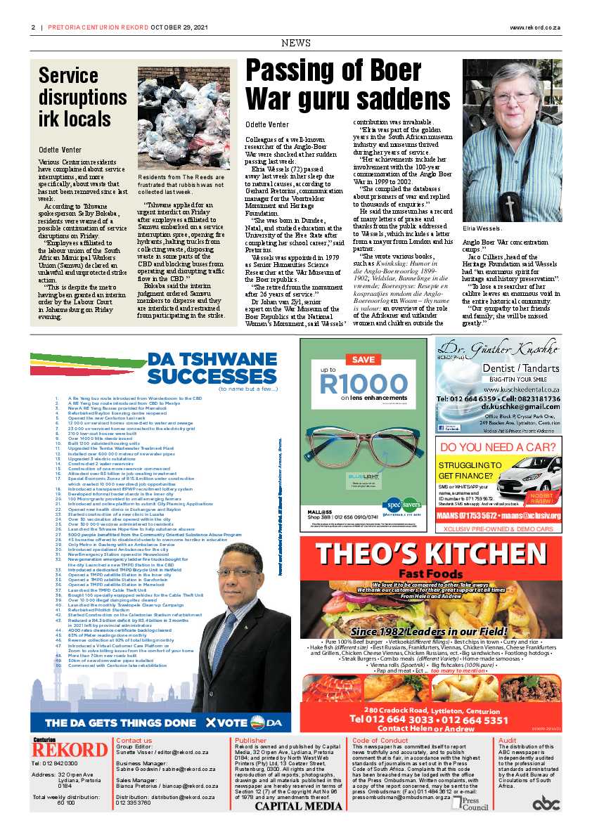 Rekord Centurion 29 October 2021 page 4