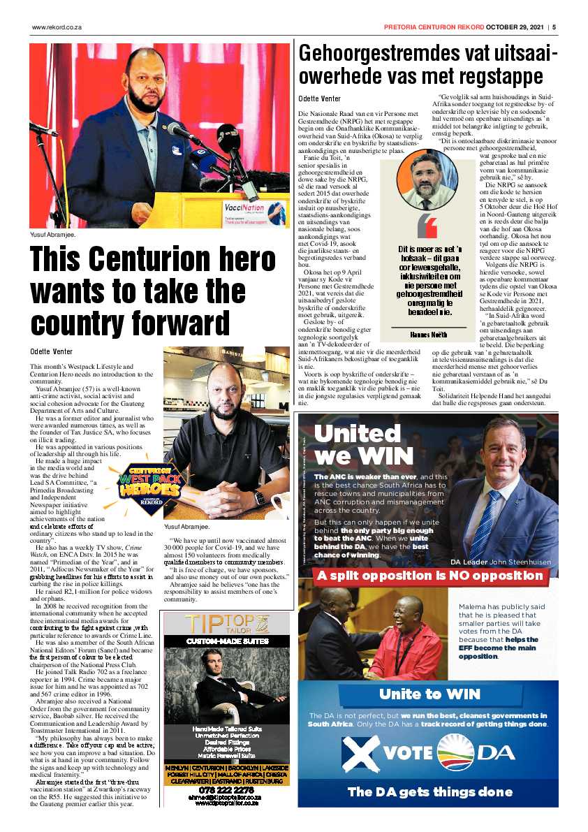Rekord Centurion 29 October 2021 page 7