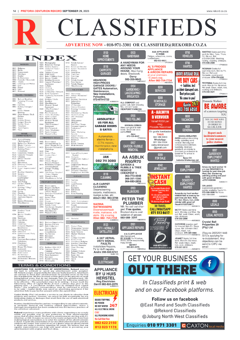 Rekord Centurion 29 September 2023 page 14