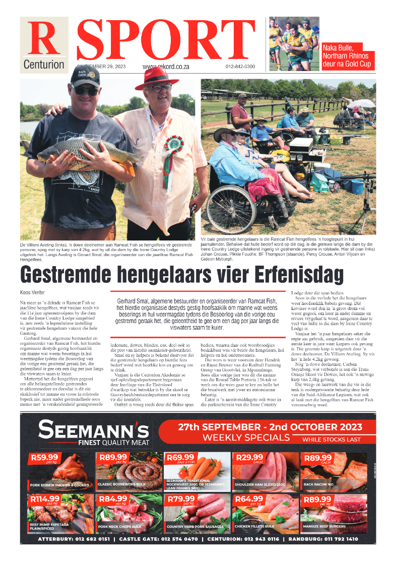 Rekord Centurion 29 September 2023 page 16