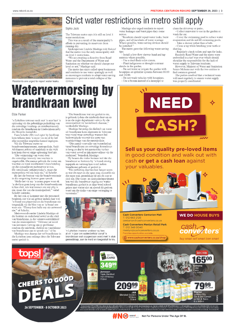 Rekord Centurion 29 September 2023 page 3