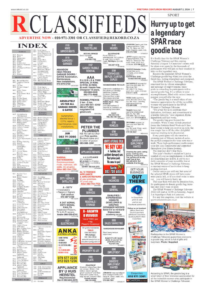 Rekord Centurion 2 August 2024 page 7