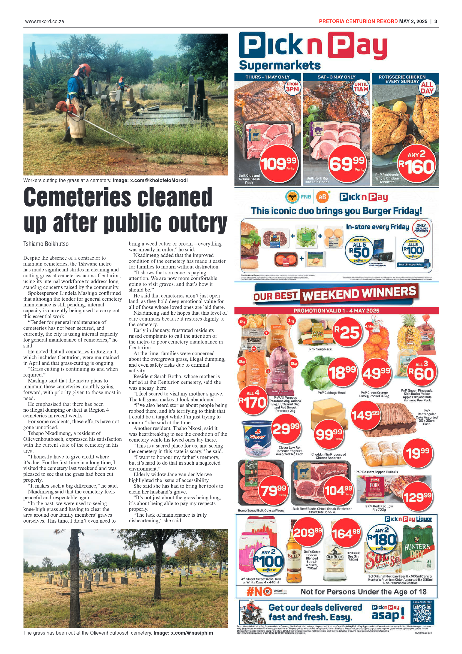 Rekord Centurion 2 May 2025 page 3