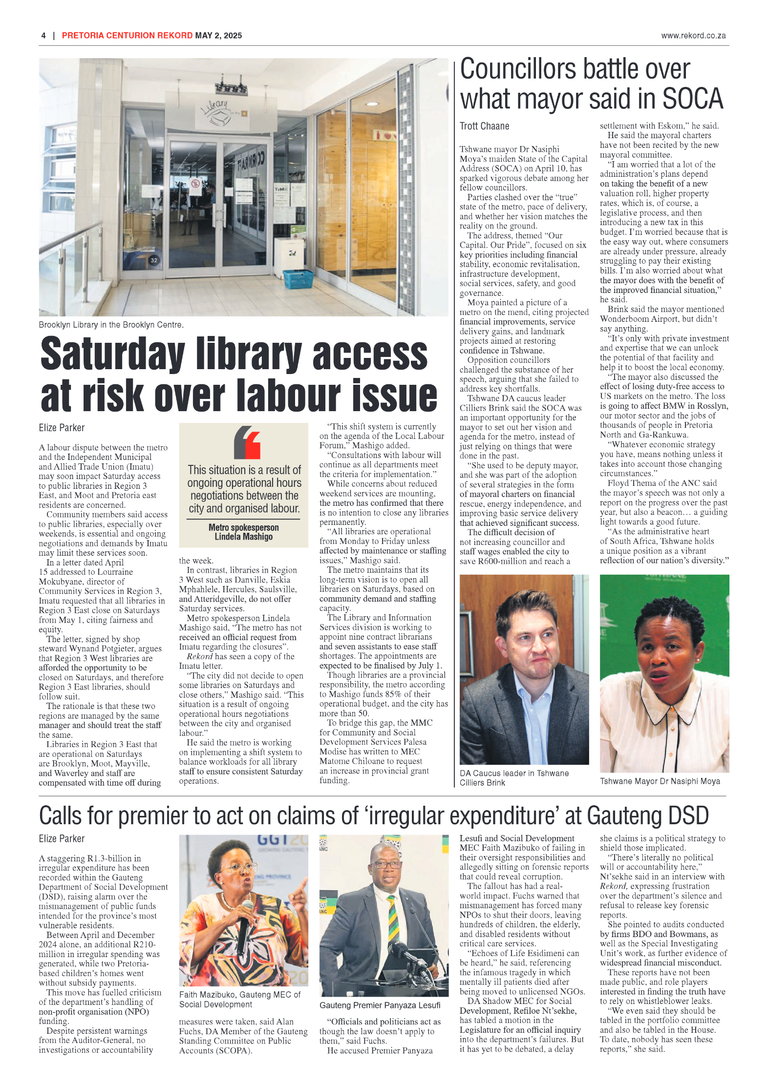 Rekord Centurion 2 May 2025 page 4