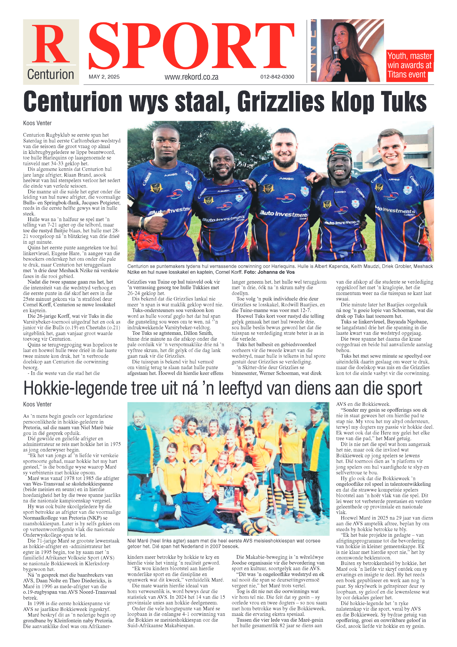 Rekord Centurion 2 May 2025 page 8