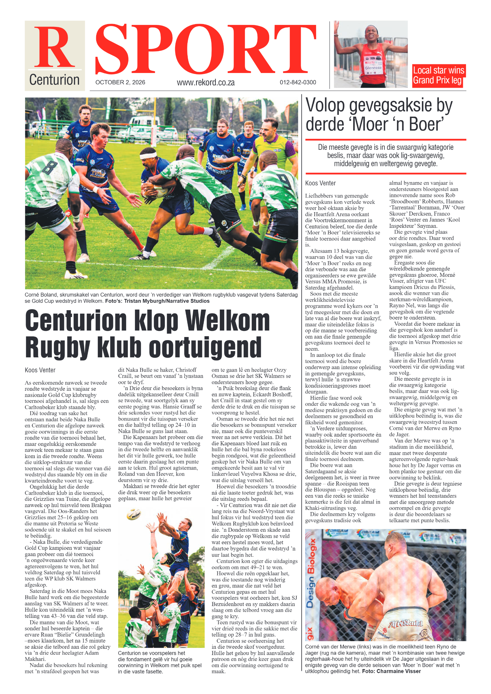 Rekord Centurion 2 October 2026 page 8