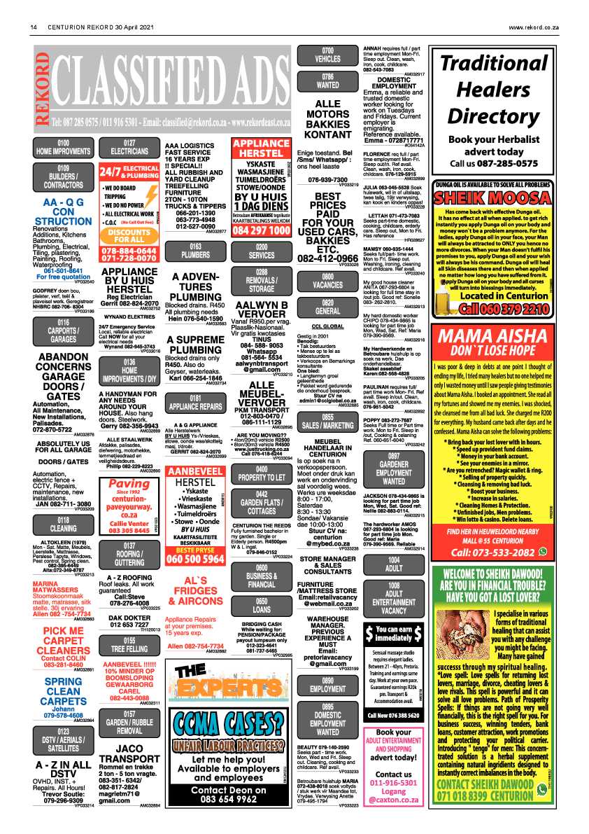 Rekord Centurion 30 April 2021 page 14
