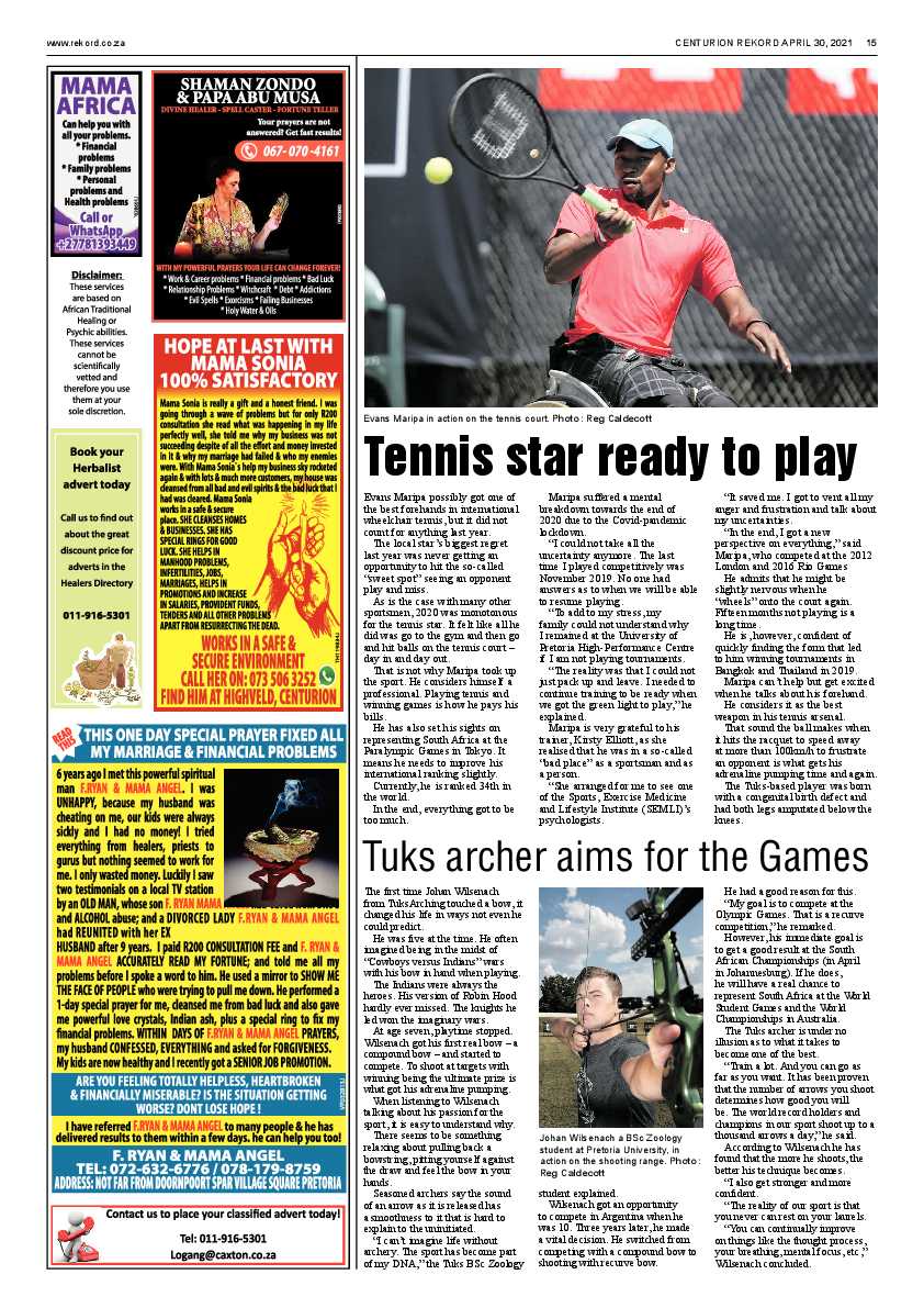 Rekord Centurion 30 April 2021 page 15