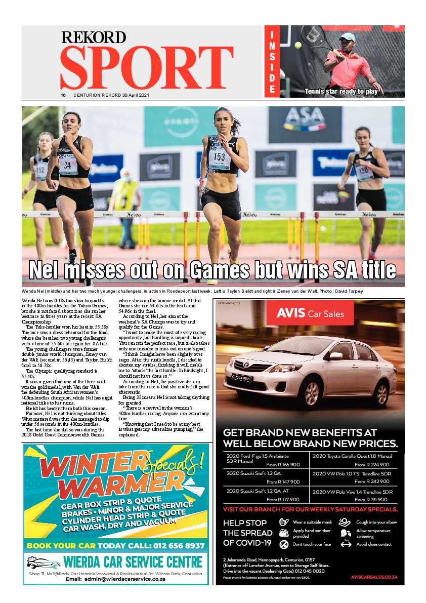 Rekord Centurion 30 April 2021 page 16