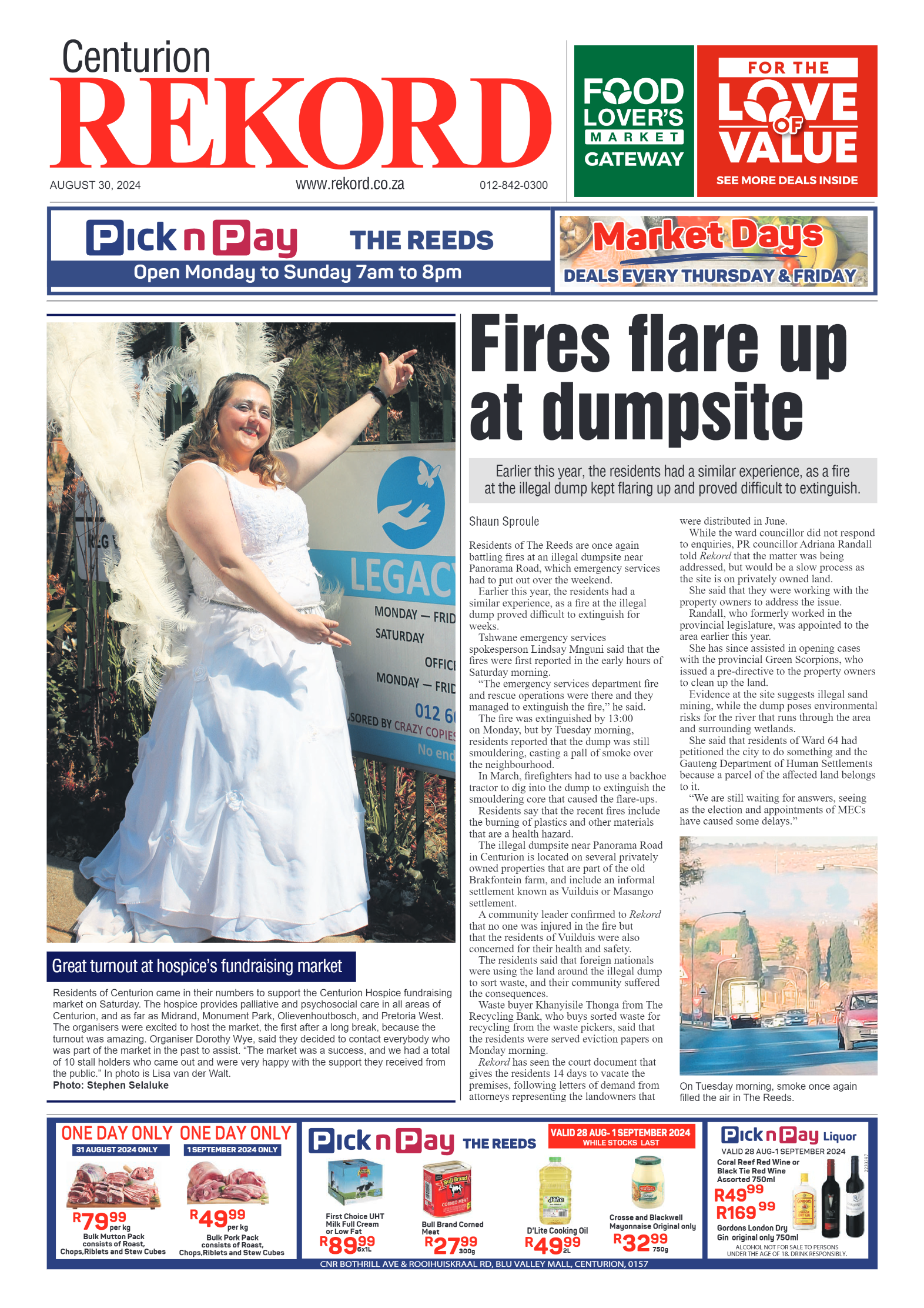 Rekord Centurion 30 August 2024 page 1