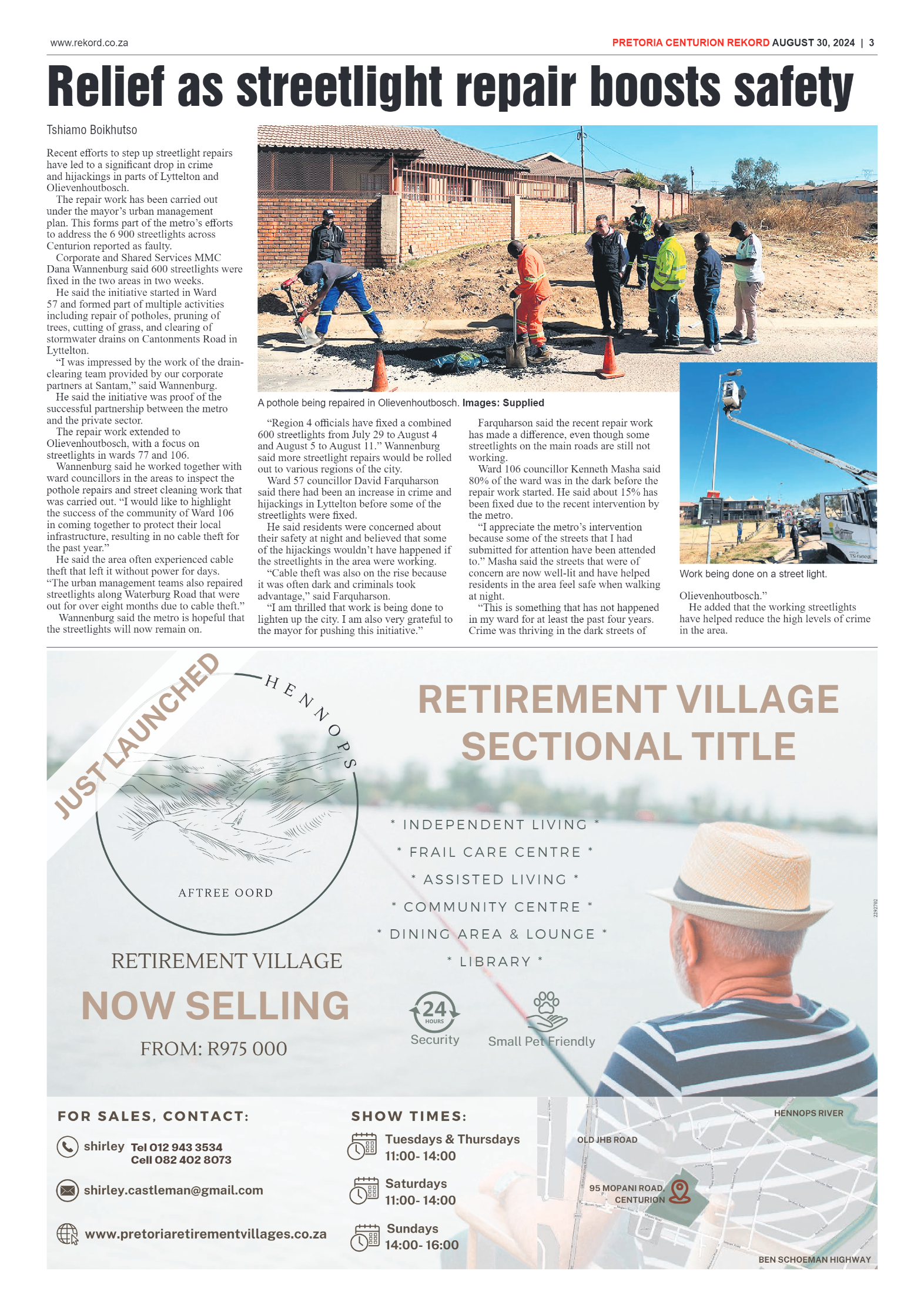 Rekord Centurion 30 August 2024 page 3