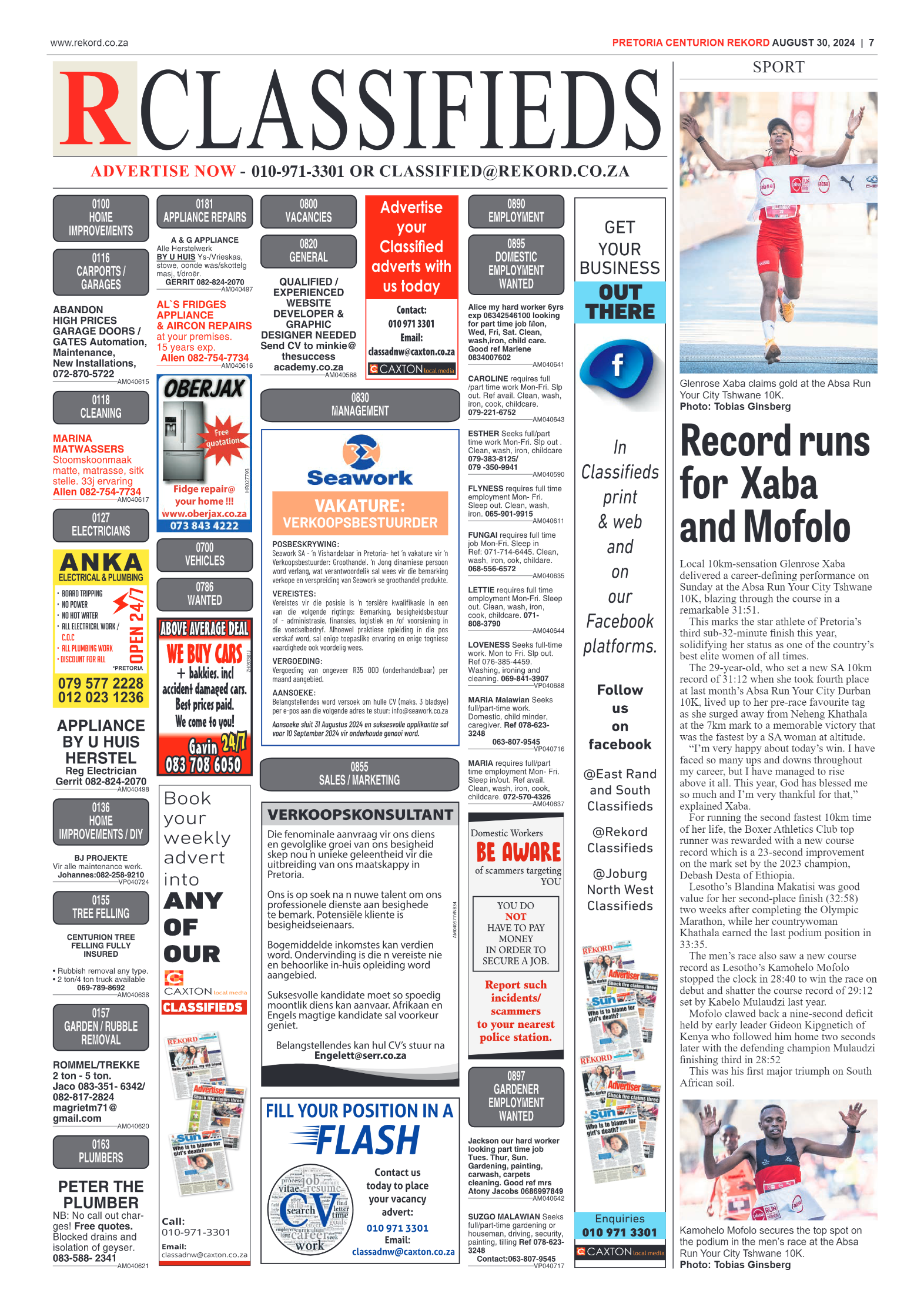 Rekord Centurion 30 August 2024 page 7