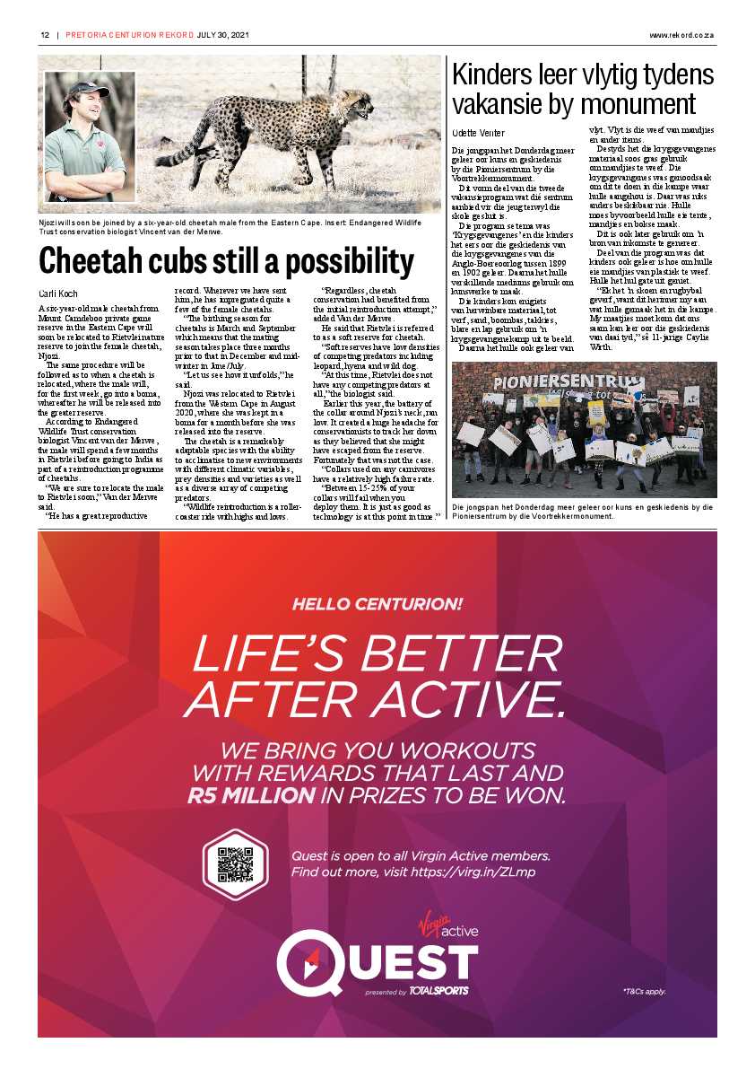 Rekord Centurion 30 July 2021 page 12