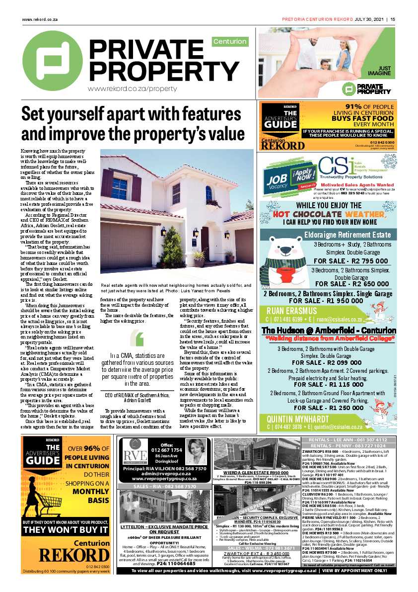 Rekord Centurion 30 July 2021 page 15