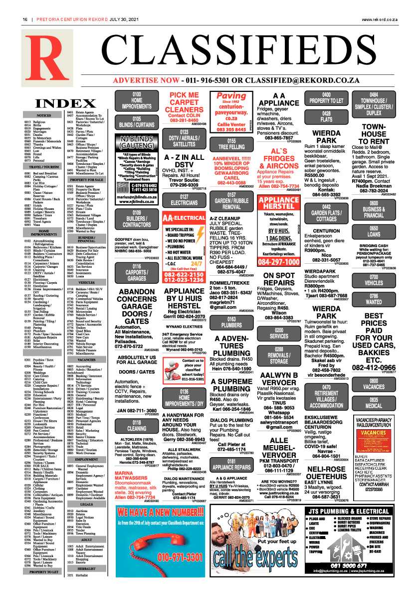 Rekord Centurion 30 July 2021 page 16