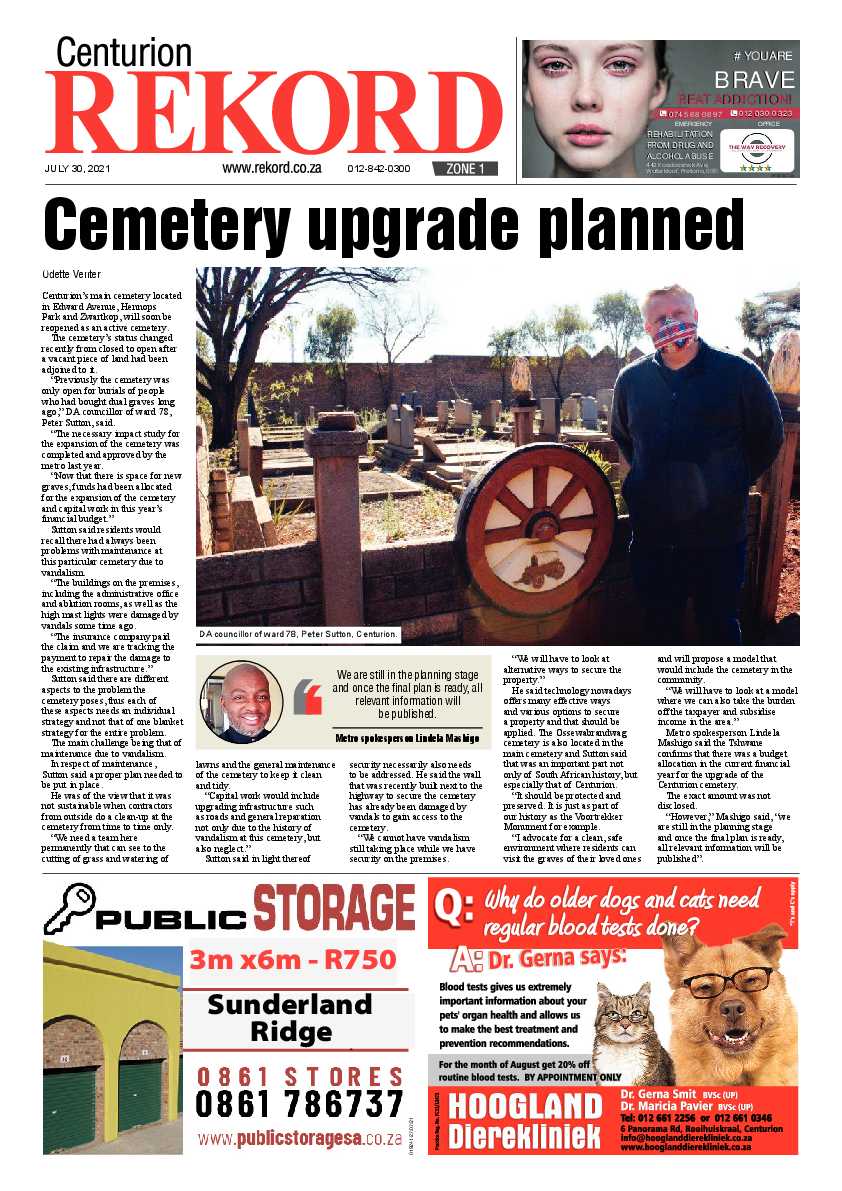 Rekord Centurion 30 July 2021 page 3