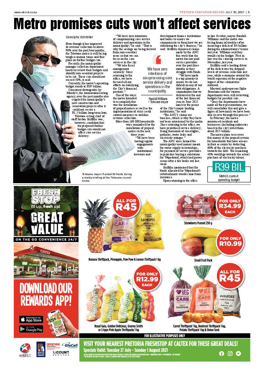 Rekord Centurion 30 July 2021 page 5