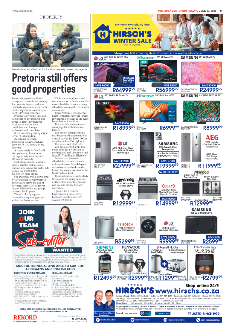 Rekord Centurion 30 June 2023 page 11