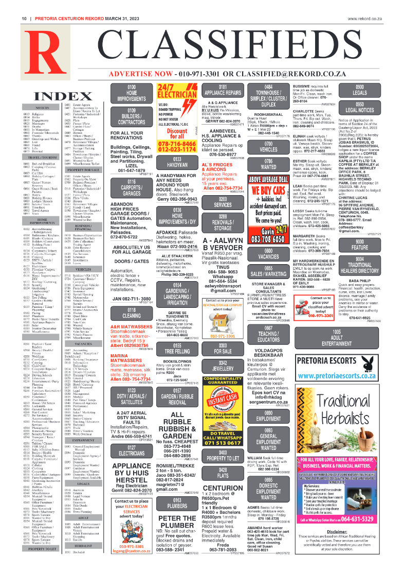 Rekord Centurion 31 March 2023 page 10