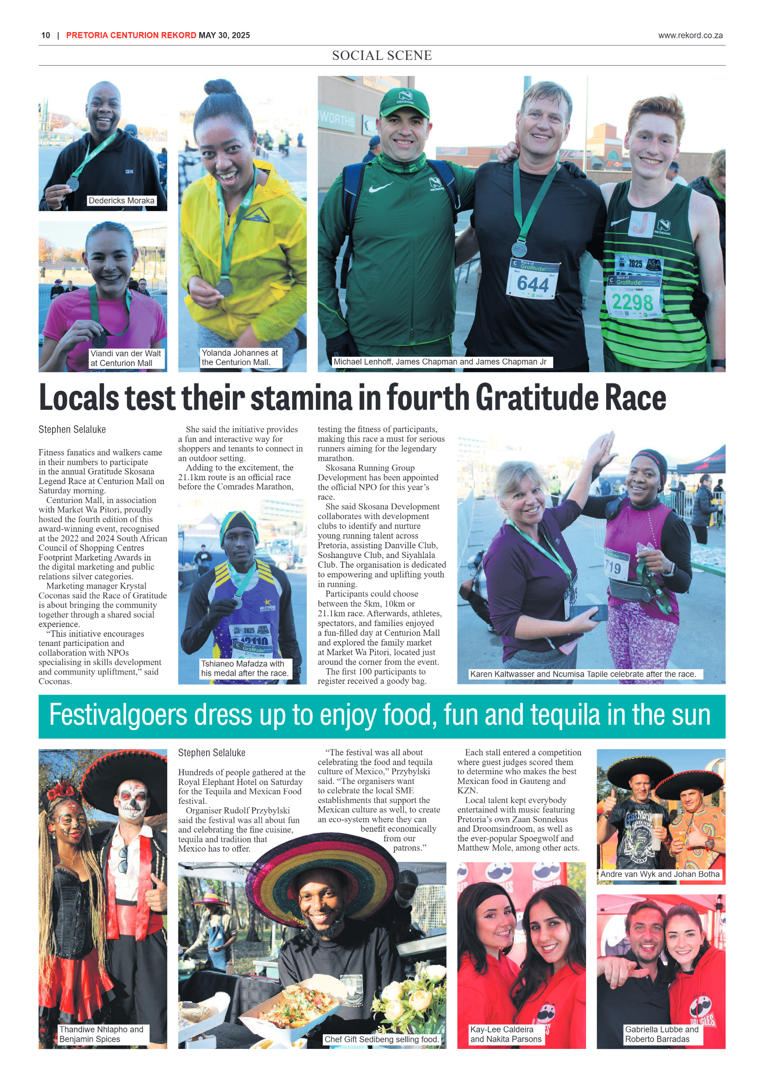 Rekord Centurion 30 May 2025 page 10