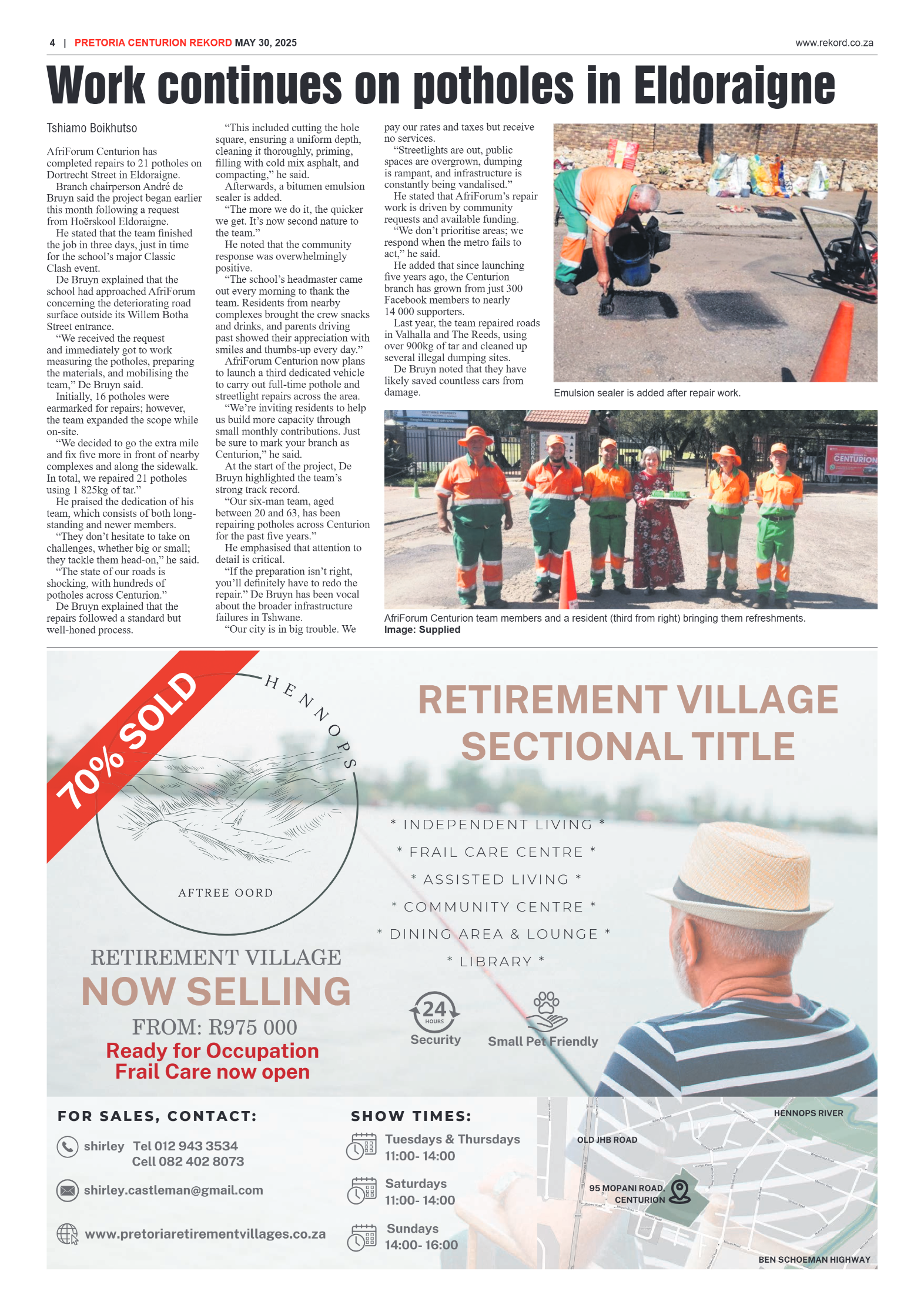 Rekord Centurion 30 May 2025 page 4
