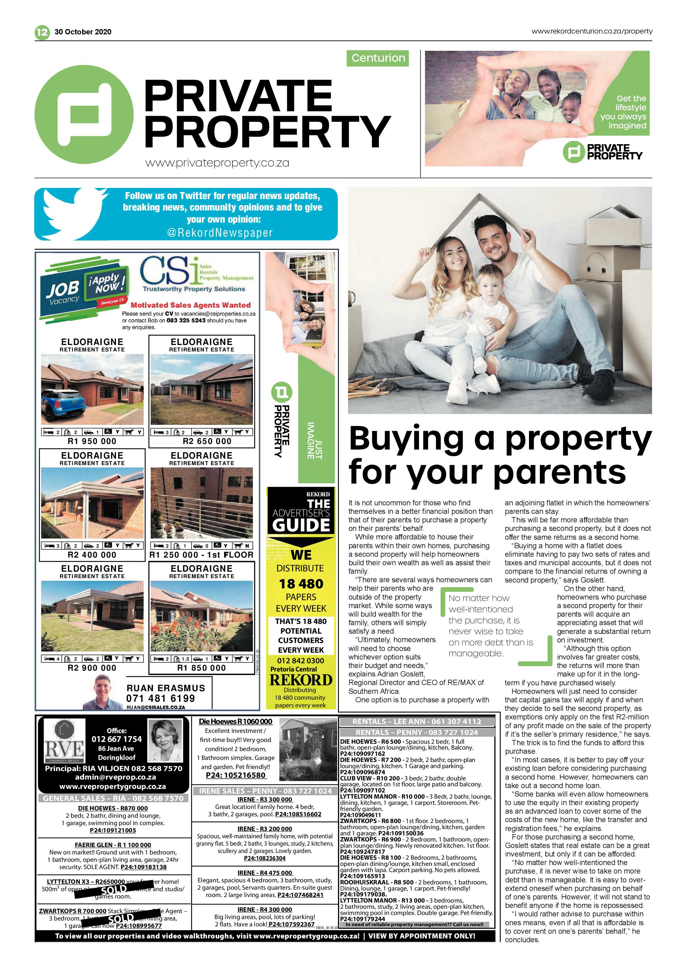 Rekord Centurion 30 October 2020 page 12